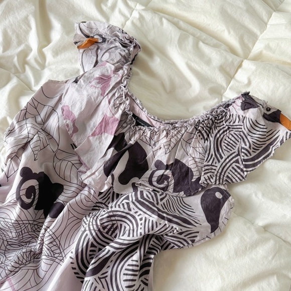 100% Silk St-Martins dress - Picture 3 of 9